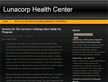 Tablet Screenshot of lunacorp.com